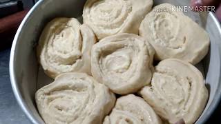 Pão estrela com massa de espuma