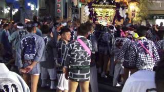 八重垣神社祇園祭'17 女神輿連合 多田屋前 砂原 5-1