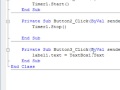 How to make a timer in Visual Basic 2008