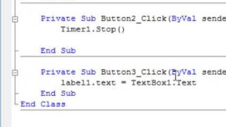 How to make a timer in Visual Basic 2008