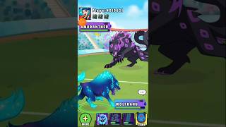 NEW DYNAMON WOLFKAHU VS AMURANTHER DYNAMONS WORLD ONLINE ARENA BATTLE #DYNAMONSWORLD