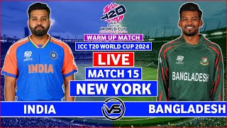 ICC T20 World Cup 2024 Warm Up Live: India vs Bangladesh Live | IND vs BAN Live Scores & Commentary