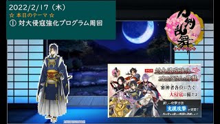 【ネタバレ注意】「刀剣乱舞-ONLINE-」 対大侵寇強化プログラム #1 「真の敵は疲労度だけど経験値が美味しいので、今後の為にイベントを周回して行く!!」