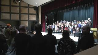 2025 RSU 19 Nokomis Regional High National Honor Society Induction 1-28-25