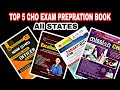 Top 5 Book for CHO Exams! || Best Book for CHO Tests!