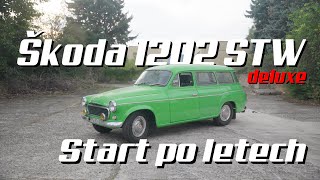 ŠKODA 1202 STW Deluxe - START PO LETECH PO ODSTAVENÍ