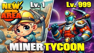 FORTNITE MINER TYCOON 🔥 CAVE HUT 5.1 UPGRADES AND FARMING FINAL BOSS🔥 MAP CODE 4781-1197-6847