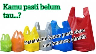 Cara memanfaatkan KANTONG PLASTIK