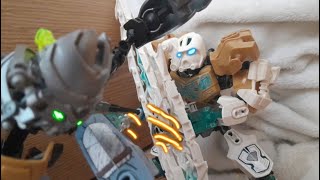 Kopaka vs araña calavera [stopmotion] #lego #bionicle