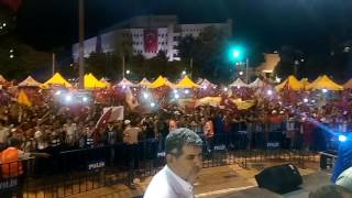 17 Temmuz gecesi gaziantep demokrasi meydanı