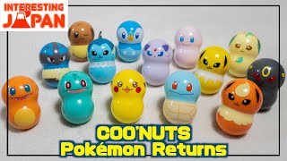 【Very Cute !】COO'NUTS Pokémon Returns  BANDAI Candy クーナッツ ポケモン リターンズ - Interesting Japan -