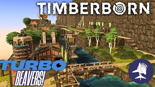 Will the Beavers Take Flight in Timberborn? | Timberborn | Turbo Beavers