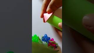 Diy cute Holi paper gift idea (pichkari ) #Colouryourlife