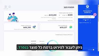 פורטל החוסכים החדש | מדריך צפייה במענים