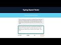 Typing Speed Tester In JavaScript With Source Code | Source Code & Projects