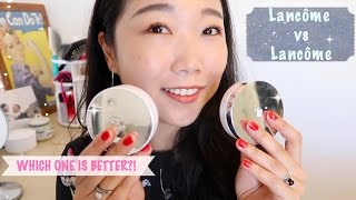 Lancome两款气垫产品对比+8小时测评 Blanc Expert Cushion V.S. Miracle Cushion