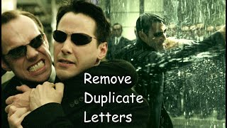 Remove Duplicate Letters - LeetCode 316 - Python