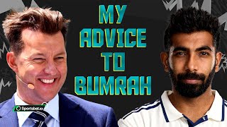 MY ADVICE TO BUMRAH I BRETT LEE TV