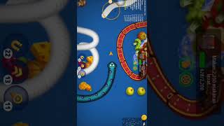 WormsZone.io |Cacing Besar Alaska | Snake.io Pro Skill Gameplay #gamers amatir #001 #1000subscriber