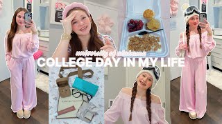 COLLEGE DAY IN MY LIFE | classes, meetings, haul, & date party | University of A