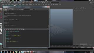 maya window and button mel script tutorials