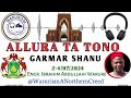 allura ta tono garmar shanu 2 4 07 2024