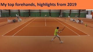 Tennis my top forehands