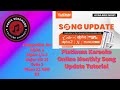 Platinum Karaoke Monthly Online Song Update Tutorial