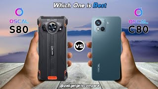 Blackview Oscal S80 vs Blackview Oscal C80