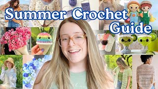The Ultimate Summer 2025 CROCHET & KNIT GUIDE 🌞🏖️🐚