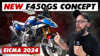 New 2025 BMW F450GS Concept Preview: Everything You Need To Know @ EICMA 2024