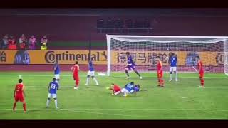 Anas edathodika clearance and wonderful skills in the match of India vs china