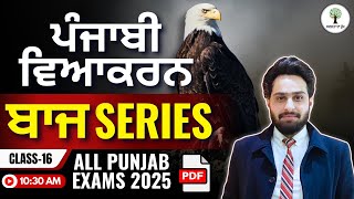 Punjabi Grammar (Series ਬਾਜ) | Class-16 | Gurman Sir | Success Tree Punjab