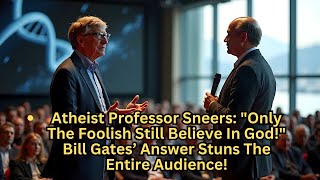 Atheist Questions God’s Existence – Bill Gates' Response Will Shock You!