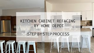 Kitchen Cabinets Replacing with Home Depot and other DIY updates. Step by Step process.