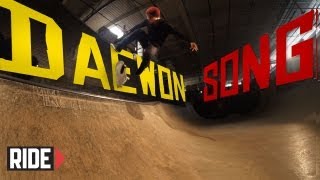 Daewon Song Skateboarding in Slow Motion - Blunt Stall Bigger Flip