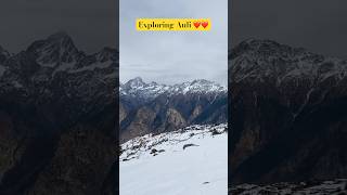 Unexplored \u0026 Hidden Gem 💎 in India 🇮🇳 | AULI ❤️❤️ #shorts #youtubeshorts #shortvideo #yt #travel