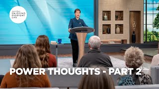 Power Thoughts - Pt 2 | Enjoying Everyday Life | Joyce Meyer