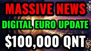 🚨$100K QNT Quant Overledger Selected as the Interoperability Standard for the EU Money & Internet!