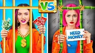 Rich Jail vs Broke Jail! | Funny Situations with Prisoners by RATATA CHALLENGE