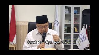 Tafsir jalalain surah An-Nisa ayat 157-161 || Prof. Didin Hafidhuddin MS.