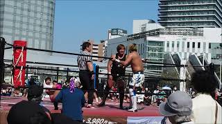 熊本駅前プロレス第三試合２０２３年３月１９日ZERO1、栃木プロレス