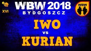 Iwo 🆚 Kurian 🎤 WBW 2018 Bydgoszcz (freestyle rap battle)