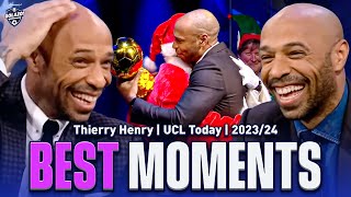 Thierry Henry's BEST moments from 2023/24 season 🤩 | UCL Today | CBS Sports Gola