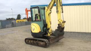 YANMAR VIO25 2.5 TON ZERO TAIL MINI DIGGER