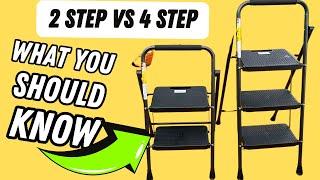 My Review Comparing The HB TOWER 2 STEP vs The 3 STEP LADDERS