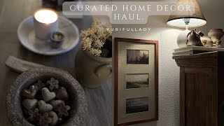 Style with me home decor haul // Curated home decor items // Goodwill Finds //T.J Maxx.