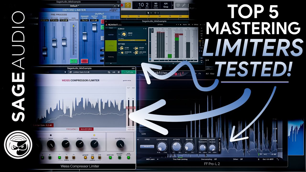 Top 5 Mastering Limiters Tested Youtube
