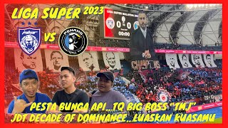 JDT vs Penang | Liga Super 2023 P26 | 8-0 | TQ TMJ..Pesta bunga api Decade Of Dominance JDT