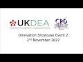 UKDEA Innovation Showcase Event 2 - 2nd November 2022